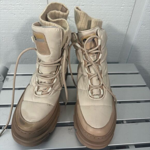 Sam Edelman Tabitha Puffer Lace Up Boot Size 9.5 NWOT - Picture 4 of 11